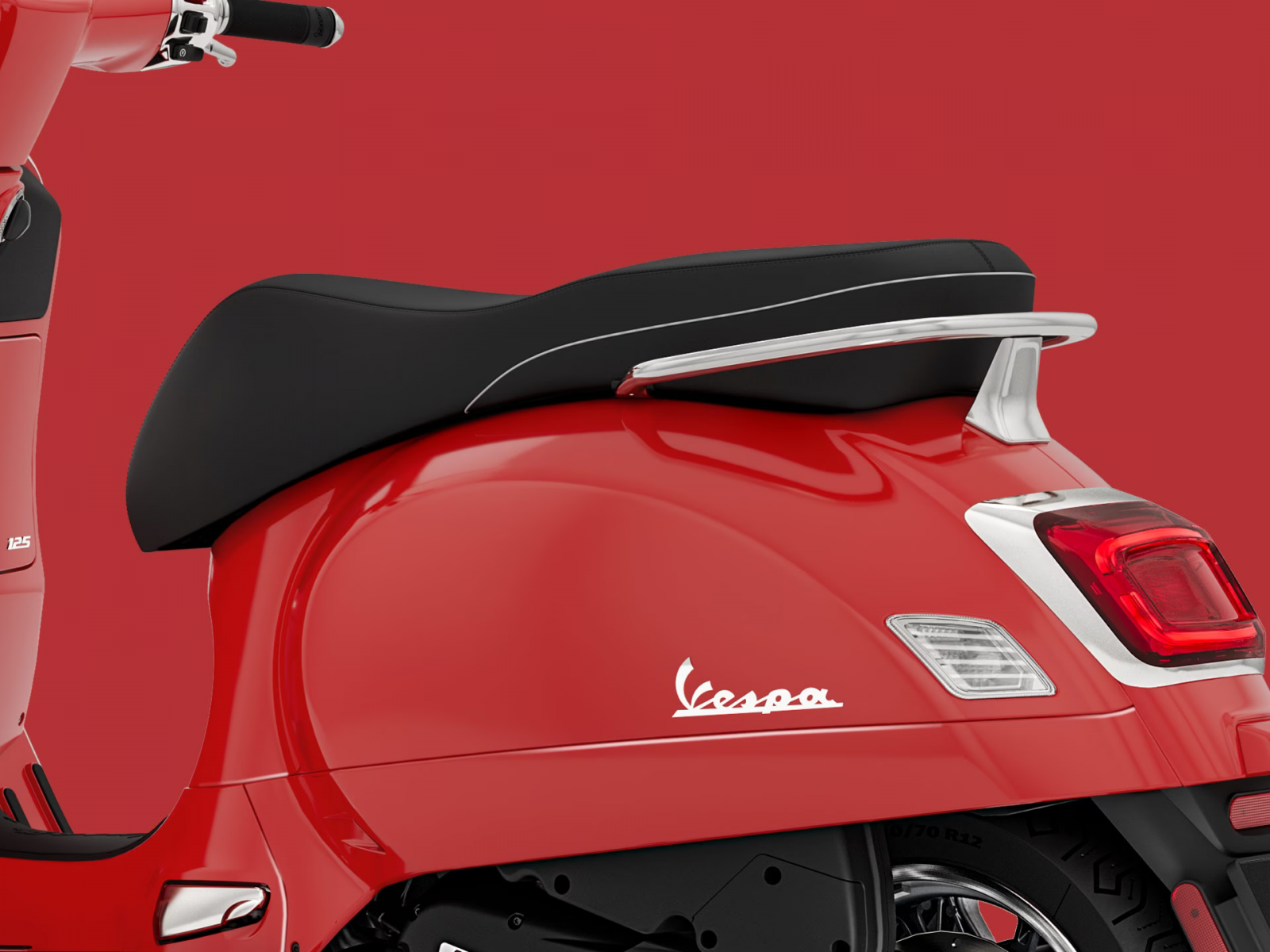 Мотороллер VESPA GTS Super 125, 2023, красный